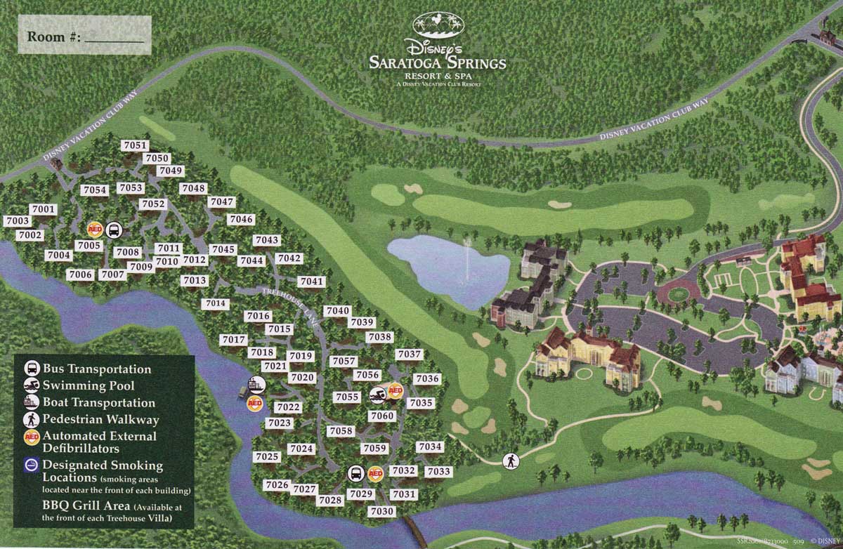Disney's Saratoga Springs Resort & Spa - Treehouse Villas (Current)