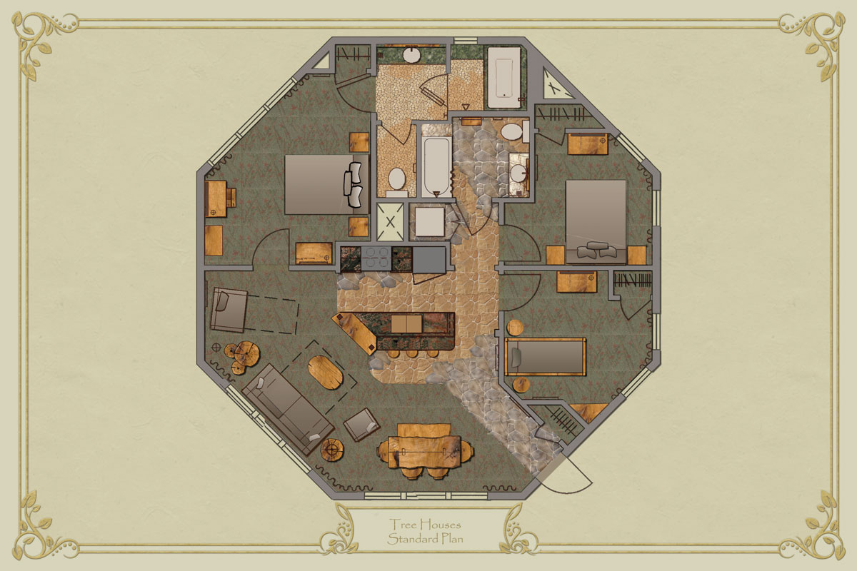 Treehouse Villa Full Layout Treehouse Villa Full Layout