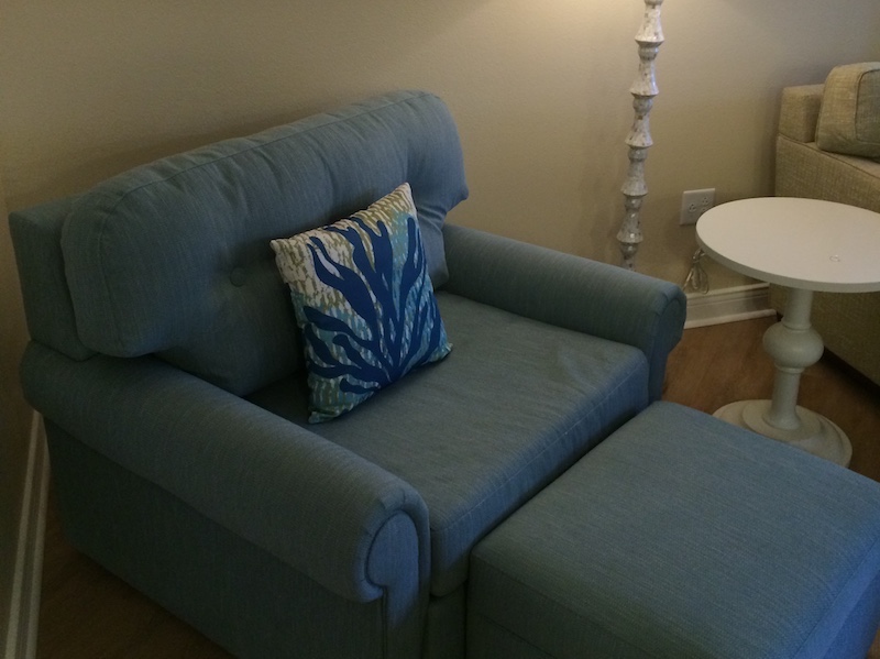 Living room sleeper chair