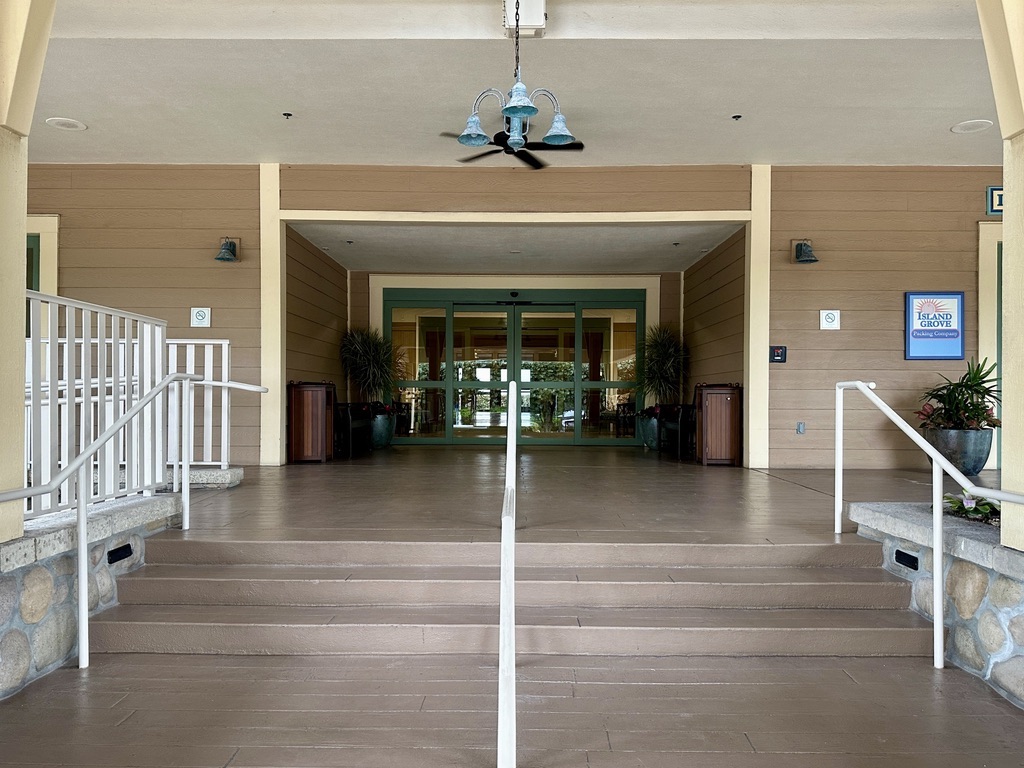 Lobby main entry