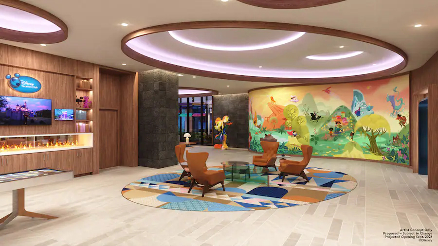 Villas at Disneyland Hotel Concept