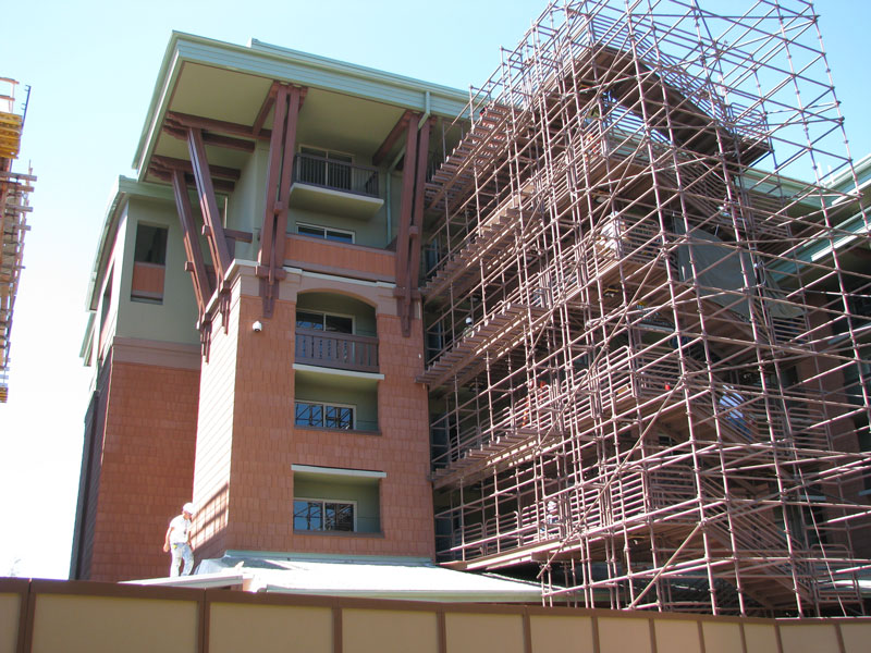 DVC villa wing construction progress