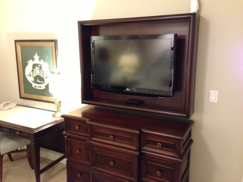 Master TV and Armoire