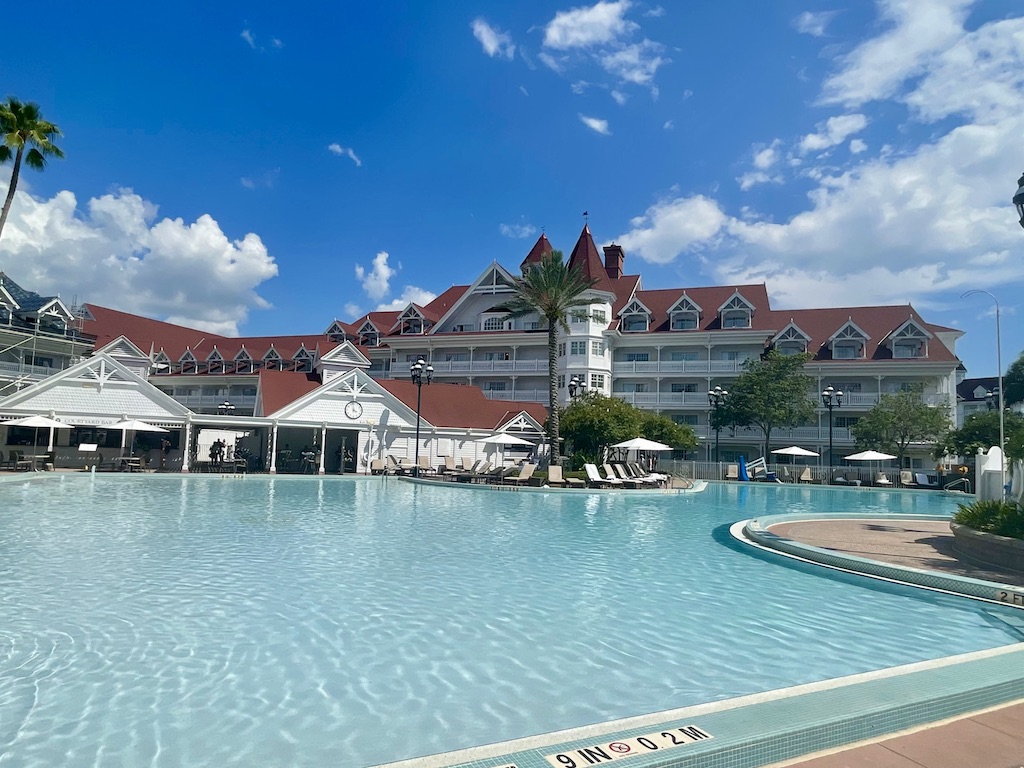 Grand Floridian Construction July 2022
