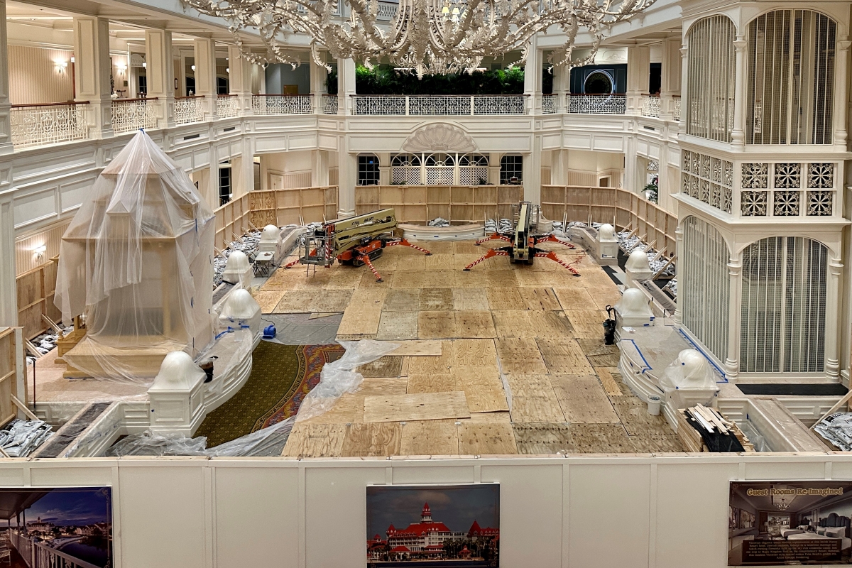 Disneys Grand Floridian Refurb August 2023c