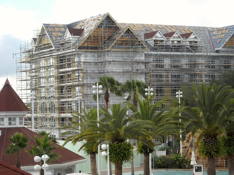 Grand Floridian Construction - June 2013