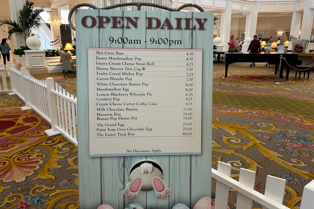 Disneys Grand Floridian Resort Easter 2024h