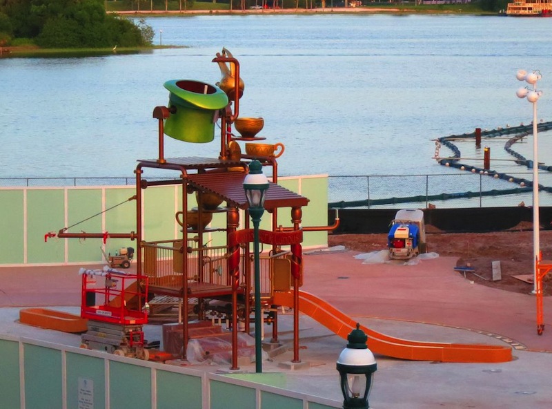 Grand Floridian pool - August 2012