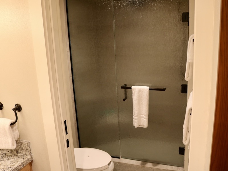 Shower and commode