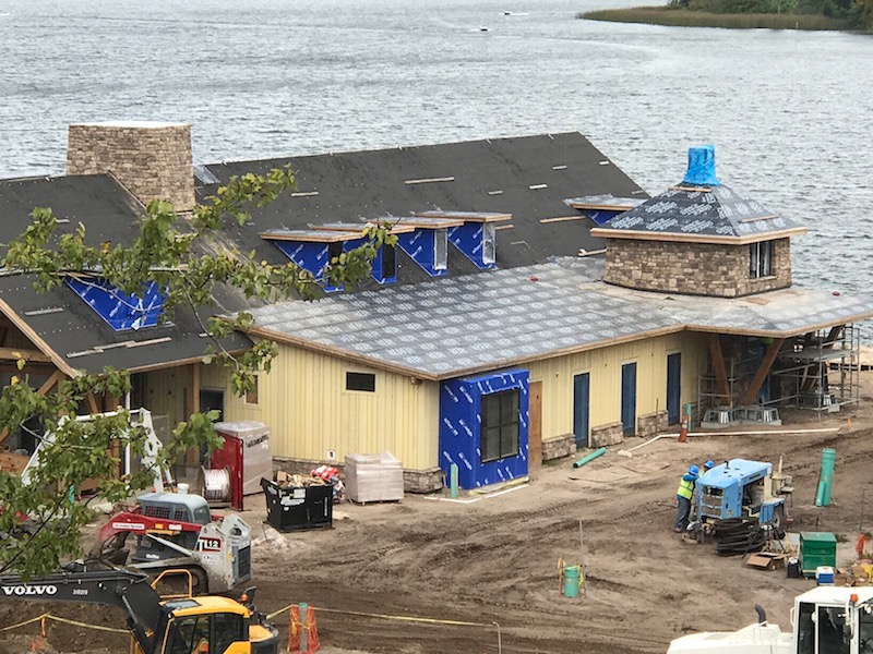 Wilderness Lodge Construction - October 2016