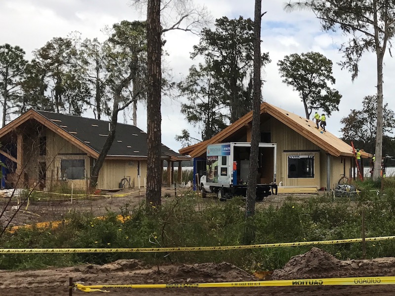 Wilderness Lodge Construction - October 2016