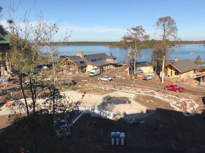 Wilderness Lodge Construction