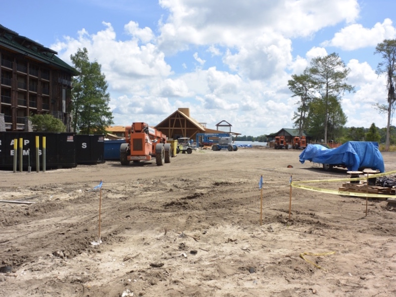 Wilderness Lodge Construction - June 2016