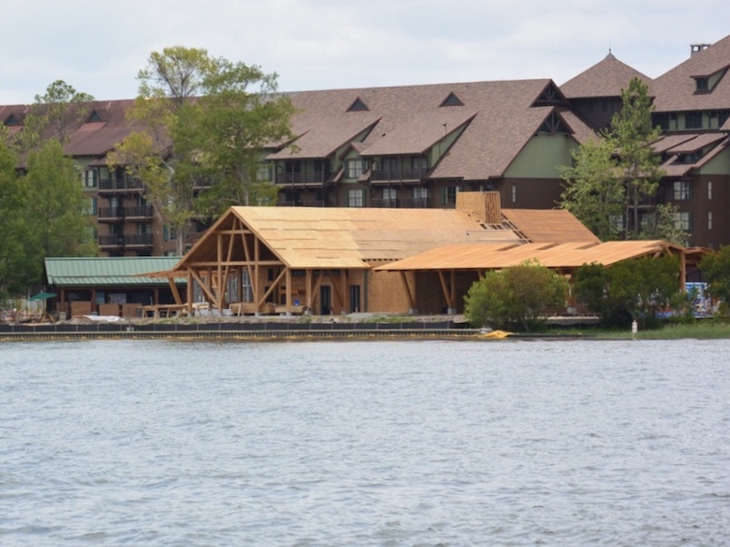 Wilderness Lodge Construction - June 2016